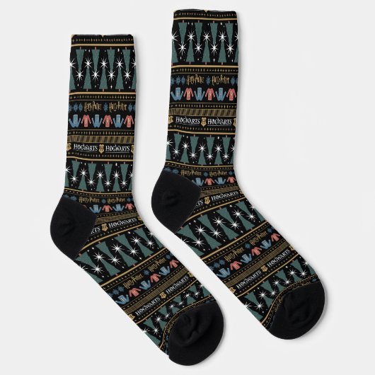 Chaussette Modèle de pull de fêtes HARRY POTTER™ (Droite)