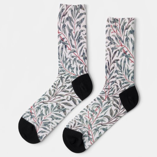 Chaussette Modèle de saule, William Morris (Gauche)