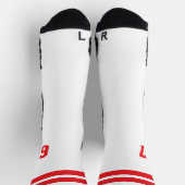 Chaussette Modèle de sports rétro (Haut)