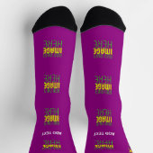 CHAUSSETTE MODÈLE DE TEXTE D'IMAGE SIMPLE MODERNE MODIFIABLE (Haut)