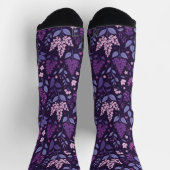 Chaussette Modèle floral Lilac dynamique (Haut)