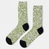 Chaussette Modèle saule, William Morris (Gauche)
