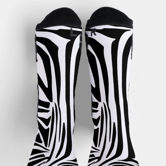 Chaussette Modèle Zèbre (Haut)