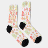 Chaussette Modèles floraux (Droite)