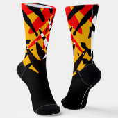 Chaussette Modern 4 Nations Socks Native Tribal Art Socks  (Angulaire)