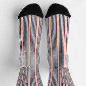 Chaussette Moderne Chic rayé (Haut)