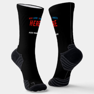 CHAUSSETTE MODERNE ET MODERNE PERSONNALISABLE NOIR VÉRIFIÉ