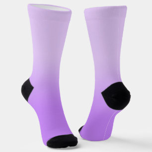 Chaussette Moderne Ombre Lavande Violet Pastel