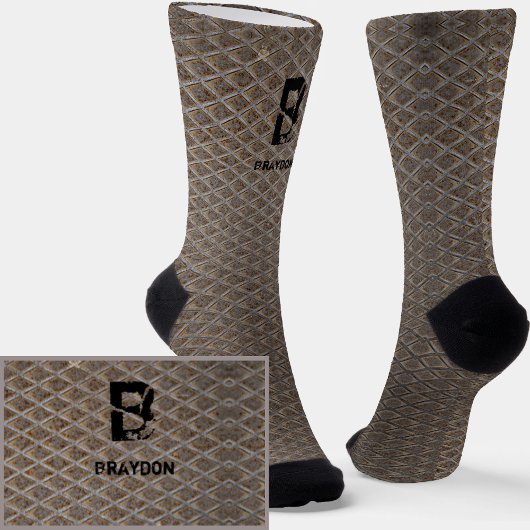 Chaussette Modifier le nom initial, Ajouter (supprimer), Plaq