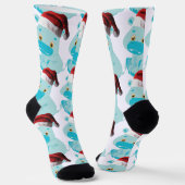Chaussette Mon bébé hippopotame de Noël (Angulaire)