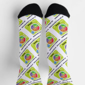 Chaussette Mon Esprit Est Consommé Par Les Proportions Alimen (Haut)