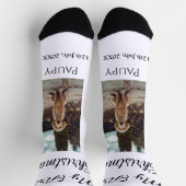 Chaussette Mon premier Noël ajouter nom animal chien chat ann (Haut)
