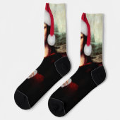 Chaussette Mona Lisa Noël (Gauche)