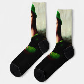 Chaussette Mona Lisa Saint-Patrick Clover (Gauche)