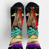 Chaussette Monde de la crème glacée (Haut)