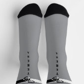 Chaussette "Monogram T" (Haut)