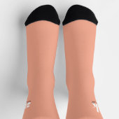 Chaussette Monogramme de signature rétro (Haut)