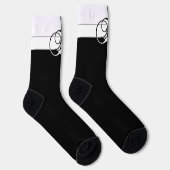 Chaussette Monogramme E (Droite)