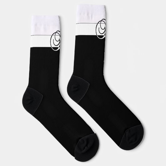 Chaussette Monogramme H (Droite)