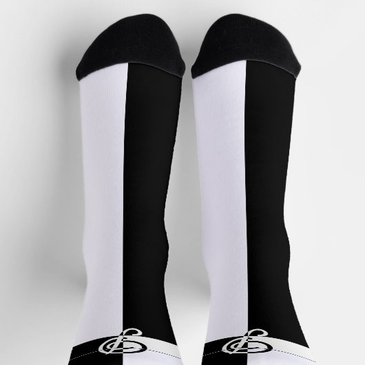 Chaussette Monogramme P (Haut)