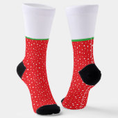 Chaussette Monogramme, rennes motifs à la mode de Noël (Angulaire)