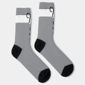Chaussette "Monogramme U" (Droite)