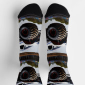 Chaussette Monster Truck Launch, Chaussettes d'équipage (Haut)