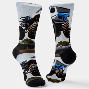 Chaussette Monster Truck Launch, Chaussettes d'équipage