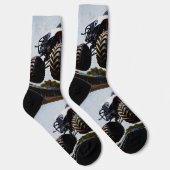 Chaussette Monster Truck Launch, Chaussettes d'équipage (Droite)