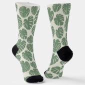 Chaussette Monstera - Vert (Angulaire)