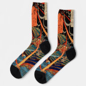 CHAUSSETTE MONSTRE DE COMBAT SAMURAI (Gauche)