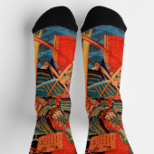 CHAUSSETTE MONSTRE DE COMBAT SAMURAI (Haut)