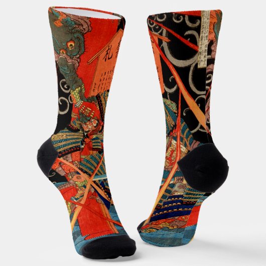CHAUSSETTE MONSTRE DE COMBAT SAMURAI (Angulaire)