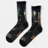 Chaussette Monstre tapi (Gauche)