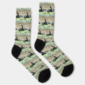 Chaussette Montagne de Kirchner Expressionnisme Lac Art fin (Droite)