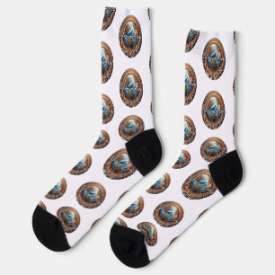 Chaussette montante personnalisée durable de quali