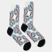 Chaussette Moroccan Zelije !Moroccan Zellige (Droite)