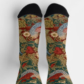 Chaussette Morris - Voleur de fraises #2 Motif floral (Haut)