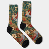 Chaussette Morris - Voleur de fraises #2 Motif floral (Droite)
