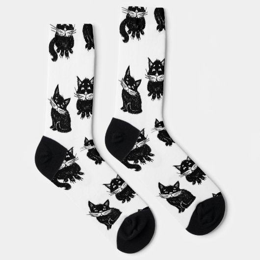 Chaussette Motif (Droite)