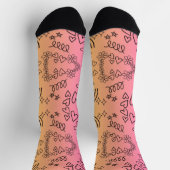 CHAUSSETTE MOTIF (Haut)