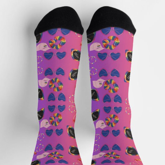 Chaussette Motif (Haut)