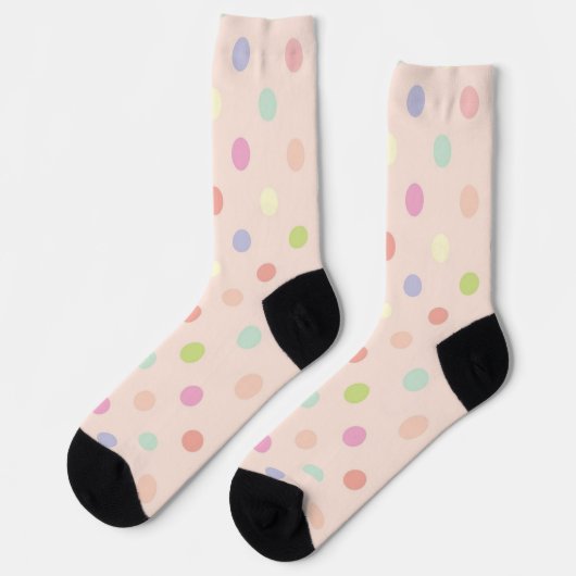 Chaussette Motif à pois (Gauche)