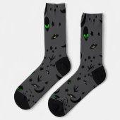 Chaussette Motif à thème extraterrestre (Gauche)