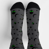 Chaussette Motif à thème extraterrestre (Haut)