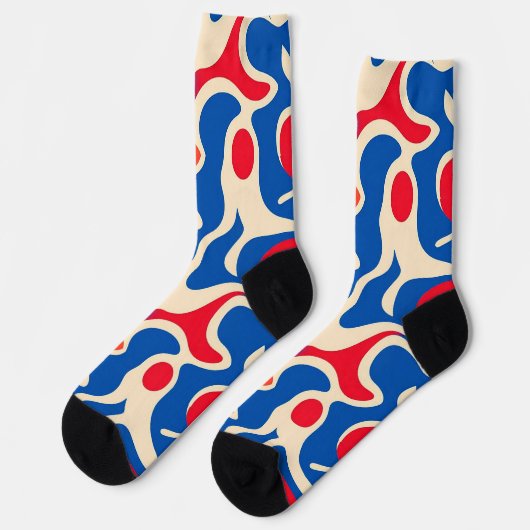 Chaussette Motif abstrait (Gauche)