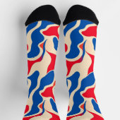 Chaussette Motif abstrait (Haut)