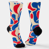 Chaussette Motif abstrait (Angulaire)