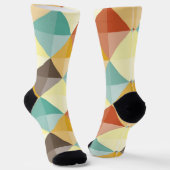 Chaussette motif Abstrait (Angulaire)