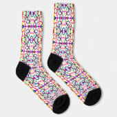 Chaussette Motif Abstrait multicolore (Droite)